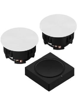 In-Ceiling speakers with SONOS control